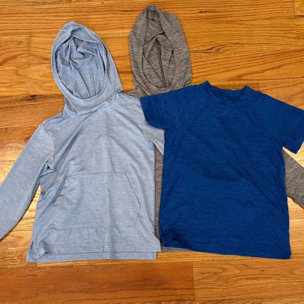 Primary Kids StayCool Pullover Hoodies and T-Shirt Set